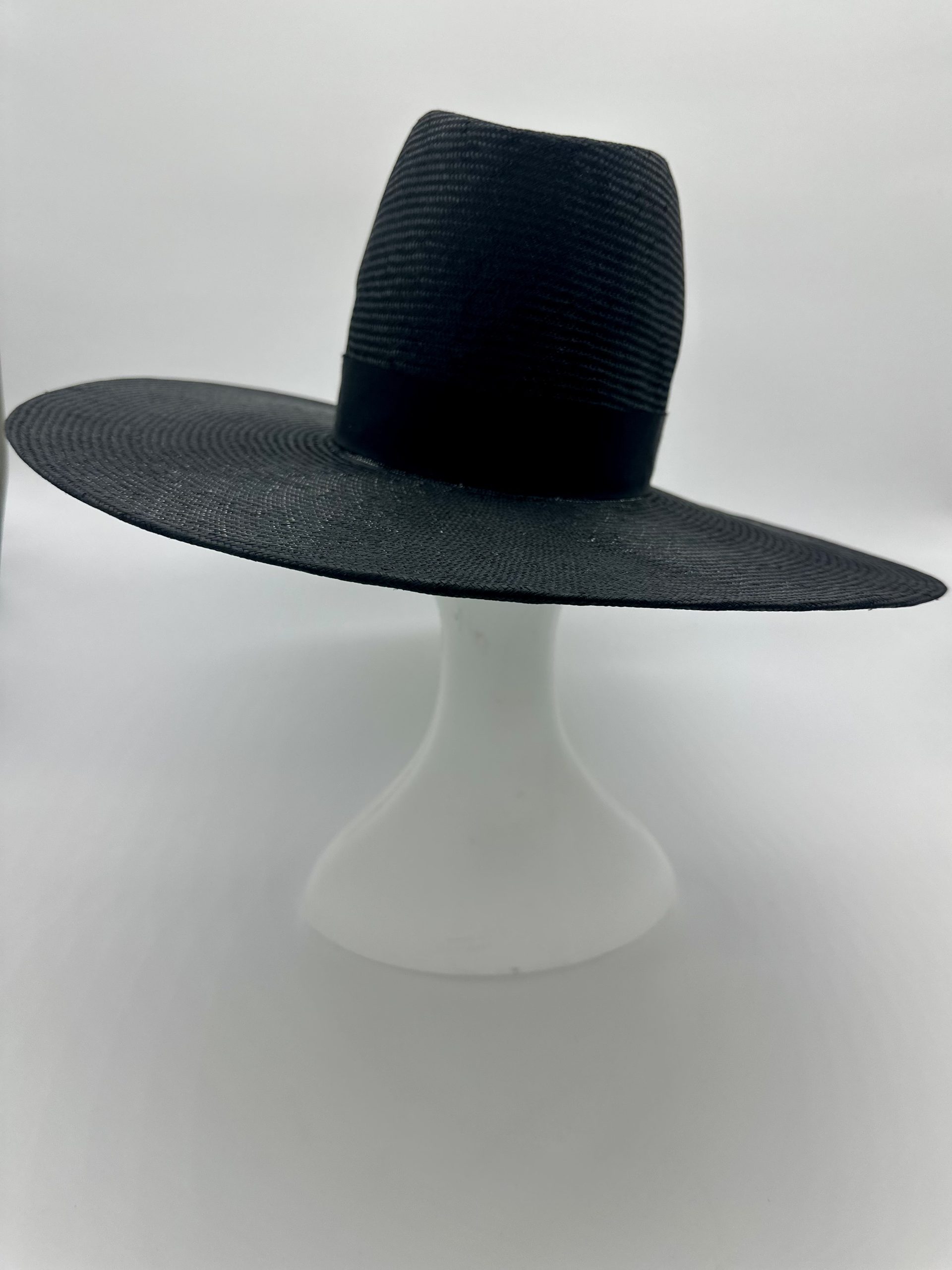 Ebony Wide Brim Cowboy Hat - Image 2