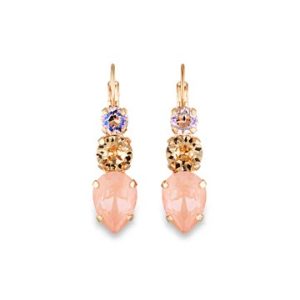 French Attic coloured crystal earring and bracelet jewellery.