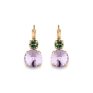 French Attic coloured crystal earring and bracelet jewellery.