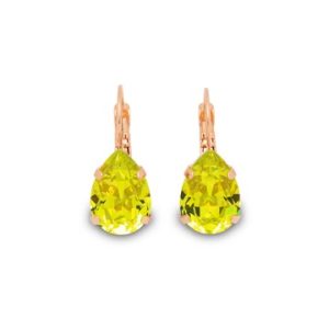 French Attic coloured crystal earring and bracelet jewellery.