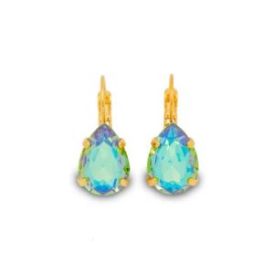 French Attic coloured crystal earring and bracelet jewellery.