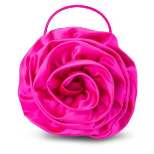 Rosita Rosette Frame Bag - Fuchsia